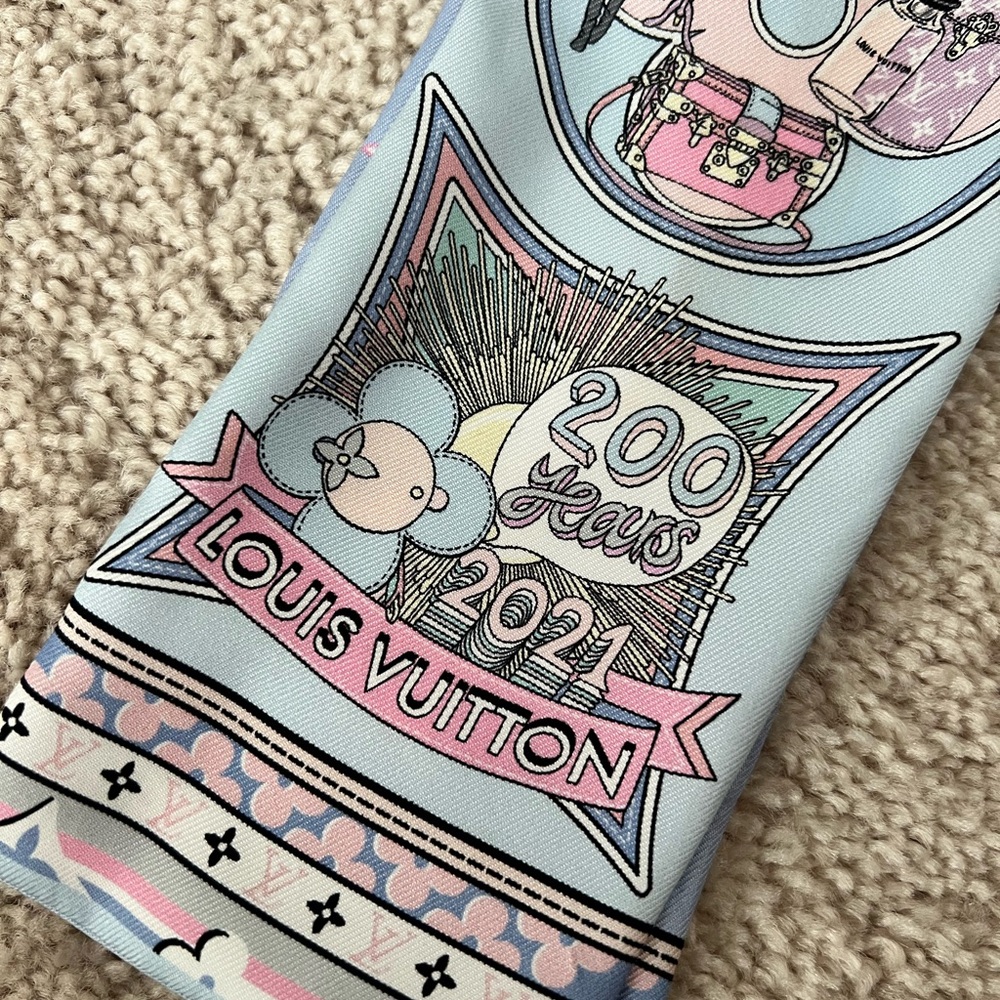Louis Vuitton 200 Years Commemorative Scarf